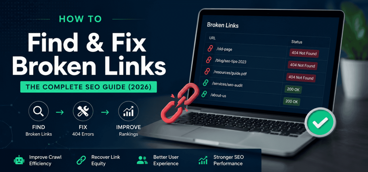 How to Find and Fix Broken Links: The Complete SEO Guide (2026)