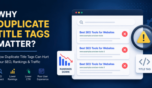 Why Duplicate Title Tags Matter for SEO and Website Performance